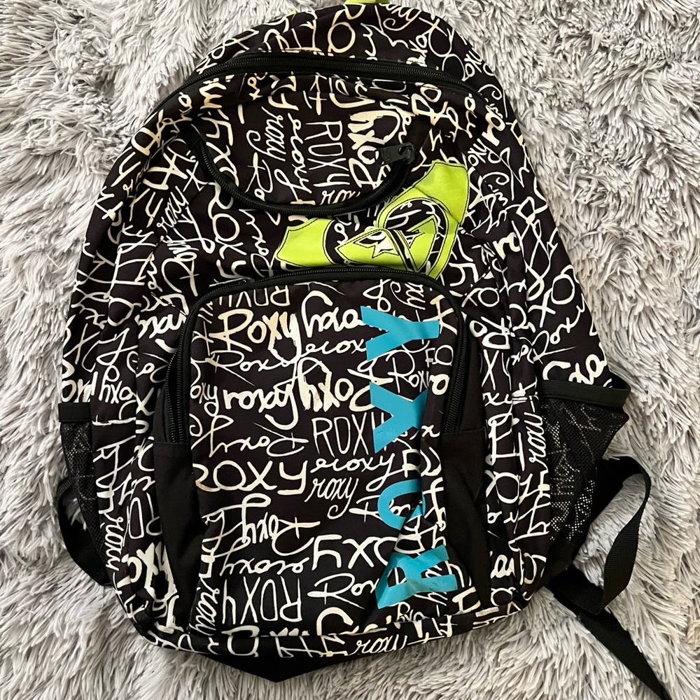 ❤️🖤ROXY graffiti style backpack 🖤❤️